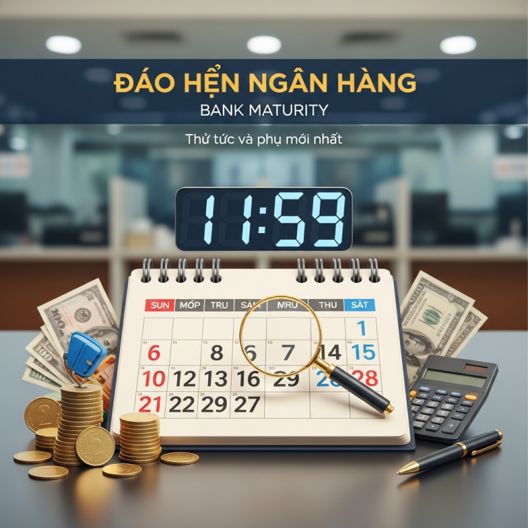 Đáo hạn ngân hàng là gì? Thủ tục và phí mới nhất